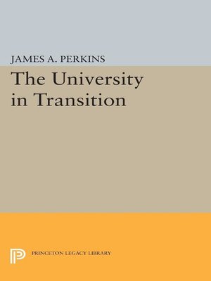 cover image of The University in Transition